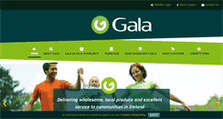 Desktop Screenshot of gala.ie