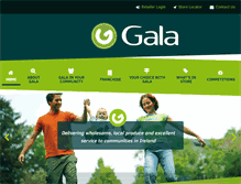 Tablet Screenshot of gala.ie